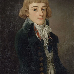 Portrait of Louis Antoine de Saint-Just (1767-1794), 1791