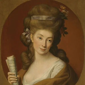 Portrait of Princess Izabela Elzbieta Potocka, nee Lubomirska (1736-1816). Artist: Batoni, Pompeo Girolamo (1708-1787)