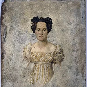 Presumed portrait of Marie Taglioni (1804-1884), dancer, 1828. Creator: Unknown