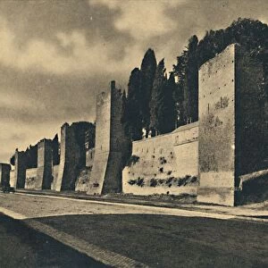 Roma - The Aurelian Wall, 1910