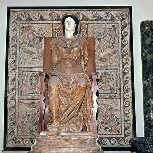Roman colossal statue of Minerva