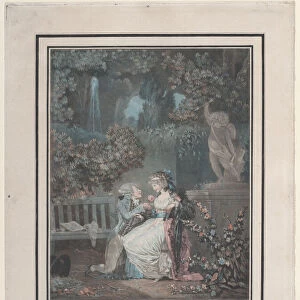 The Rose, 1788. Creator: Philibert Louis Debucourt