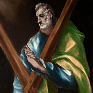 Saint Andrew. Artist: El Greco, Dominico (1541-1614)