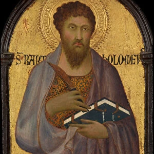 Saint Bartholomew, ca. 1317-19. Creator: Workshop of Simone Martini