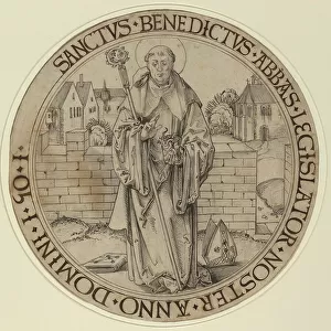 Saint Benedict, 1510/1515. Creator: Hans von Kulmbach