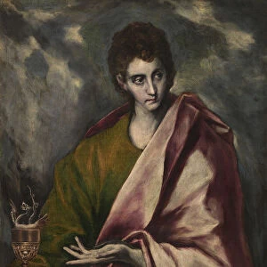 Saint John the Evangelist, c. 1605. Artist: El Greco, Dominico (1541-1614)