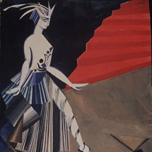 Salome. Costume design for the play Salome by O. Wilde, 1917. Artist: Exter