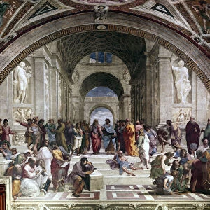School of Athens, c1510. Artist: Raphael