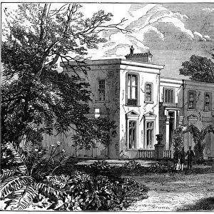 Sir Edwin Landseers (1802-1873) house, Brighton, East Sussex, 1874