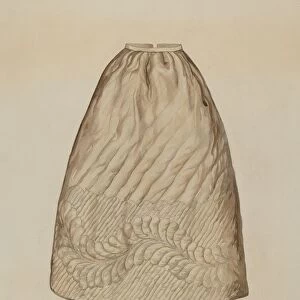Skirt, c. 1937. Creator: Lillian Causey