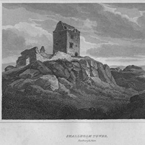 Smallholm Tower, Roxburghshire, 1814. Artist: John Greig