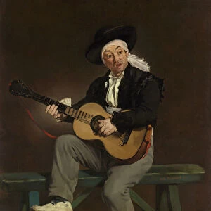 The Spanish Singer, 1860. Creator: Edouard Manet