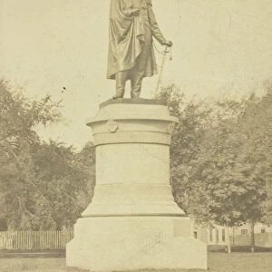 Statue of Commodore Matthew Perry, 1850 / 89. Creator: Joshua Appleby Williams