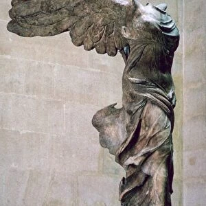 Statue of the winged Nike of Samothrace, 2nd century BC