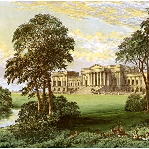 Stowe Park, Buckinghamshiere, home of the Duke and Marquis of Buckingham and Chandos, c1880