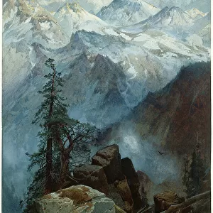 Summit of the Sierras, 1872/75. Creator: Thomas Moran
