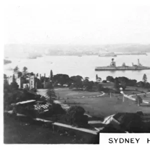 Sydney Harbour, Australia, 1928