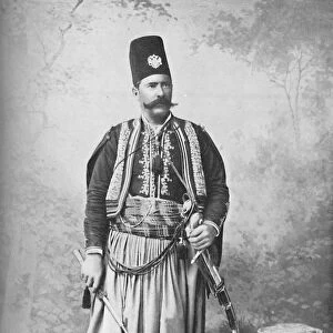 A Syrian in his full costume, 1902. Artist: TR Dumas & Son