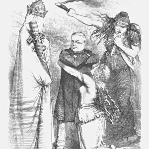 Between Two Terrors, 1873. Artist: Joseph Swain
