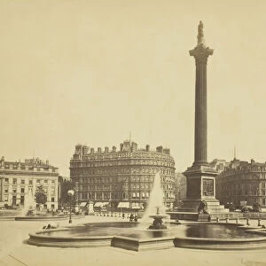 Trafalgar Square, 1850-1900. Creator: Unknown