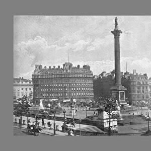 Trafalgar Square, London, c1900. Artist: York & Son