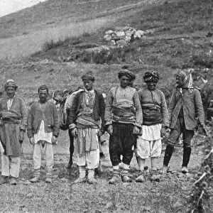 Turkish Villagers of Yeni Cheri near Erzinjan, c1906-1913, (1915). Creator: Mark Sykes