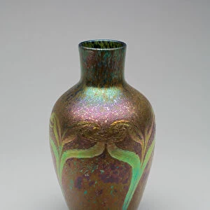 Vase, 1899. Creators: Tiffany & Co, Tiffany Glass