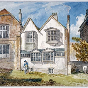 View of St Olaves School, Tooley Street, Bermondsey, London, c1820. Artist