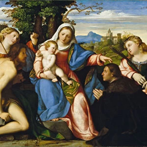 The Virgin and Child with Saints and a Donor, ca 1518-1520