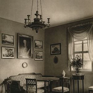 Weimar. Interior of Tiefurt Castle, 1931. Artist: Kurt Hielscher