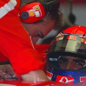 Formula 1 Testing: Marc Gene Ferrari test driver