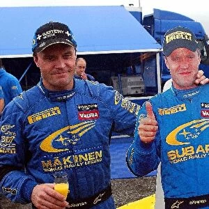World Rally Championship: Tommi Makinen Subaru and Tommi Makinen Subaru had mixed feelings about starting his final WRc event before retirement