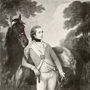Anthony St Leger, 1731 / 32 To 1786. Soldier, Member Of Parliament And Founder Of The St. Leger Stakes Horse Race. After A Painting By Thomas Gainsborough. From The Book Buckingham Palace, Its Furniture, Decoration And History By H. Clifford Smith, Published 1931