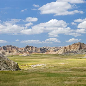 Colorful Landscape In Badlands National Park; South Dakota, United States of America
