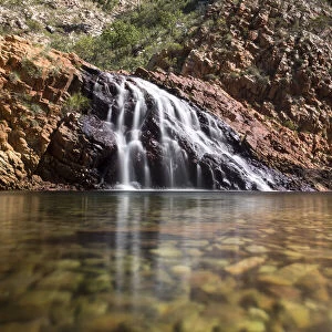 Crocodile Creek waterfall in the Kimberley region of Western Australia