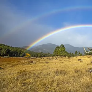 Double Rainbow, Rocky Mountain National Park, Colorado, USA