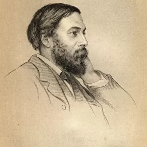John Addington Symonds, 1840-1893. British Cultural Historian, Writer On Homosexuality, Poet And Translator. Engraved By Joseph Brown From A Drawing By Edward Clifford. From The Book A Short History Of The Renaissance In Italy Published 1894