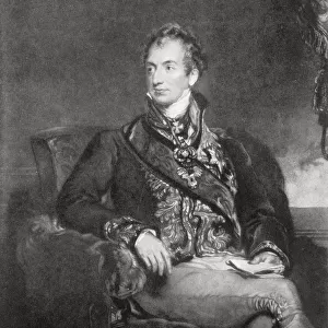 Klemens Wenzel, Prince Von Metternich 1773 To 1859. German-Austrian Politician And Statesman. After The Painting By Sir T. Lawrence From The Book Europe In The Nineteenth Century An Outline History, Published 1916