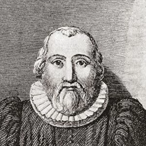 Robert Burton, 1577 To 1640. English Scholar And Vicar At Oxford University, Best Known For Writing The Anatomy Of Melancholy. From The Monument In Christchurch Cathedral, Oxford. From The Book Short History Of The English People By J. R. Green Published London 1893