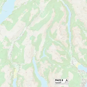 Argyllshire PA23 8 Map
