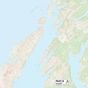 Argyllshire PA31 8 Map