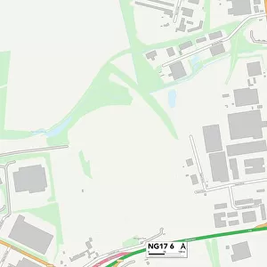Ashfield NG17 6 Map
