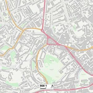 Bristol BS8 1 Map