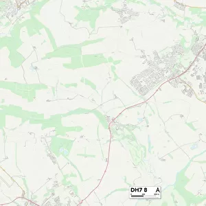 County Durham DH7 8 Map