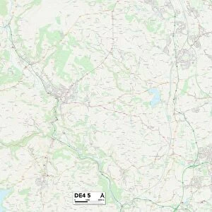 Derbyshire Dales DE4 5 Map