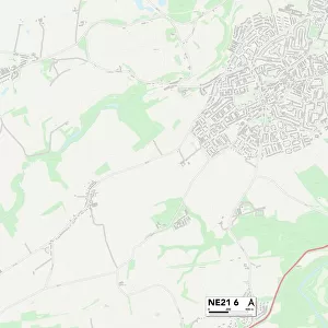 Gateshead NE21 6 Map