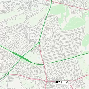 Greenwich SE9 1 Map