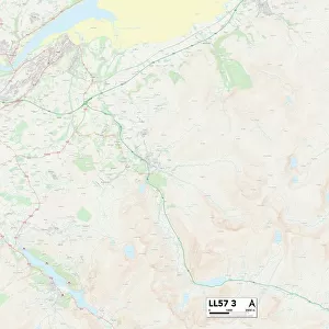 Gwynedd LL57 3 Map