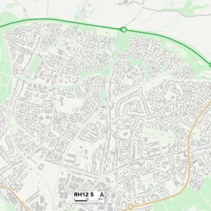 Horsham RH12 5 Map