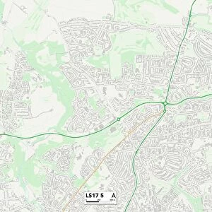 Leeds LS17 5 Map